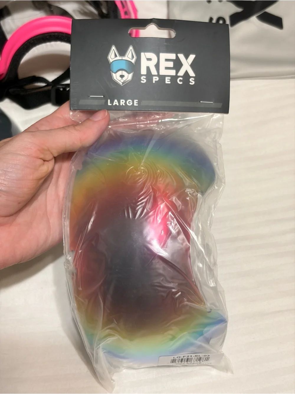 NIB REX SPECS NEON PINK V2 DOG GOGGLES